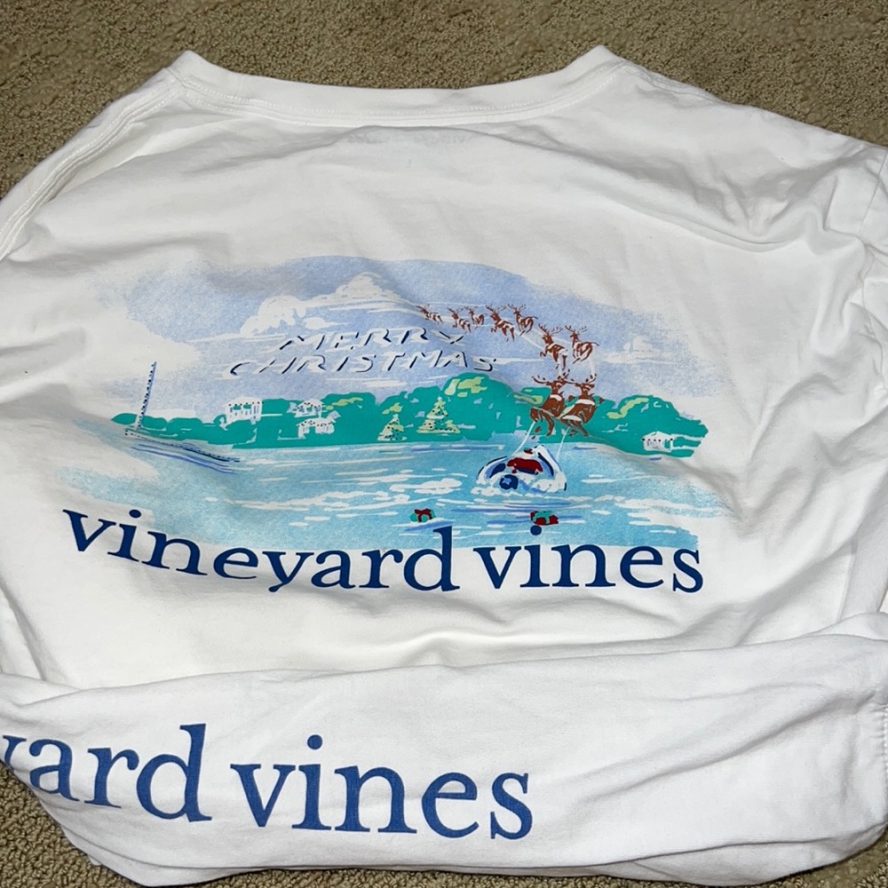 Vineyard Vines Christmas Long Sleeve T